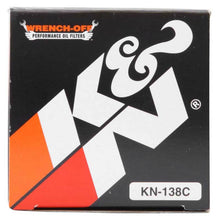 Load image into Gallery viewer, K&N Suzuki / Arctic Cat / Cagiva / Kawasaki / Kymco / Aprilia 2.813in OD x 3.221in H Oil Filter Misc Powersports K&N Engineering