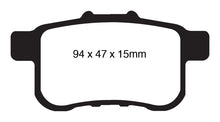 Load image into Gallery viewer, EBC 09-14 Acura TSX 2.4 Greenstuff Rear Brake Pads Brake Pads - Performance EBC