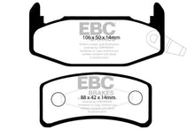 Load image into Gallery viewer, EBC 88-90 Buick Regal 2.8 Yellowstuff Rear Brake Pads Brake Pads - Performance EBC