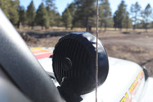 Load image into Gallery viewer, KC HiLiTES 6in. Round Soft Cover (Pair) - Black w/Yellow KC Logo Light Covers and Guards KC HiLiTES