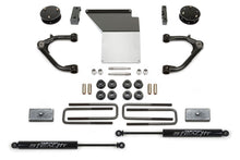 Load image into Gallery viewer, Fabtech 14-18 GM K1500 w/OE Alum. UCA 4in Uniball UCA System w/Rear Stealth Shocks Lift Kits Fabtech