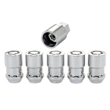 Load image into Gallery viewer, McGard Wheel Lock Nut Set - 5pk. (Cone Seat) 1/2-20 / 3/4 &13/16 Dual Hex / 1.46in. Length - Chrome Lug Nuts McGard