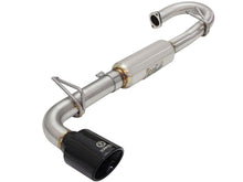 Load image into Gallery viewer, aFe Takeda 11-16 Scion TC 2.5L 2 1/4-2 1/2in Stainless Steel Axle-Back Exhaust w/Black Tip Axle Back aFe