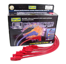 Load image into Gallery viewer, Taylor Cable 74230 8mm Spiro-Pro Ignition Wire Set; Red; Stock; 11.75 in.; 180 Deg. Plug Boot; Spark Plug Wire Set Taylor Cable Default Title