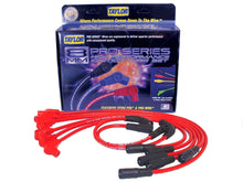 Load image into Gallery viewer, Taylor Cable 74235 8mm Spiro-Pro Ignition Wire Set; Spiro-Wound; Custom Fit; 90/180 deg.; Red; Spark Plug Wire Set Taylor Cable