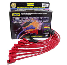 Load image into Gallery viewer, Taylor Cable 74239 8mm Spiro-Pro Ignition Wire Set; Spiro-Wound; Custom Fit; 90 deg.; Red; Spark Plug Wire Set Taylor Cable Default Title