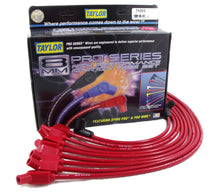 Load image into Gallery viewer, Taylor Cable 74263 8mm Spiro-Pro Ignition Wire Set; Spiro-Wound; Custom Fit; 135 deg.; Red; Spark Plug Wire Set Taylor Cable Default Title