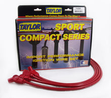 Load image into Gallery viewer, Taylor Cable 74295 8mm Spiro-Pro Ignition Wire Set; Spiro-Wound; Custom Fit; 135 deg.; Red; Spark Plug Wire Set Taylor Cable