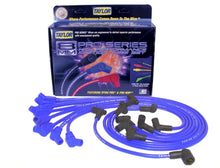Load image into Gallery viewer, Taylor Cable 74604 8mm Spiro-Pro Ignition Wire Set; Spiro-Wound; Custom Fit; 135 deg.; w/HEI; Blue; Spark Plug Wire Set Taylor Cable
