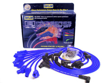 Load image into Gallery viewer, Taylor Cable 74658 8mm Spiro-Pro Ignition Wire Set; Spiro-Wound; Custom Fit; 135 deg.; Blue; Spark Plug Wire Set Taylor Cable Default Title