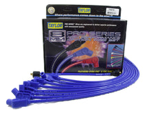 Load image into Gallery viewer, Taylor Cable 74672 8mm Spiro-Pro Ignition Wire Set; Spiro-Wound; Custom Fit; 90/135 deg.; Blue; Spark Plug Wire Set Taylor Cable Default Title