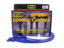 Load image into Gallery viewer, Taylor Cable 74695 8mm Spiro-Pro Ignition Wire Set; Spiro-Wound; Custom Fit; 135 deg.; Blue; Spark Plug Wire Set Taylor Cable