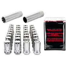 Load image into Gallery viewer, McGard SplineDrive Tuner 8 Lug Install Kit w/Locks & Tool (Cone) M14X1.5 / 22mm Hex - Chrome Lug Nuts McGard