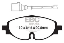 Load image into Gallery viewer, EBC 14+ Audi A3 1.8 Turbo Greenstuff Front Brake Pads Brake Pads - Performance EBC