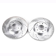 Load image into Gallery viewer, Power Stop 06-07 Mazda 6 Front Evolution Drilled & Slotted Rotors - Pair Brake Rotors - Slot & Drilled PowerStop