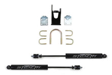 Load image into Gallery viewer, Fabtech 05-21 Ford F250/350 4WD Dual Stealth Steering Stabilizer Kit - Opposing Style Steering Stabilizer Fabtech