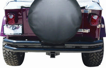 Load image into Gallery viewer, Rampage 1976-1983 Jeep CJ5 Double Tube Rear Bumper - Black Bumpers - Steel Rampage