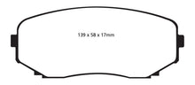 Load image into Gallery viewer, EBC 11-14 Ford Edge 2.0 Turbo Yellowstuff Front Brake Pads Brake Pads - Performance EBC