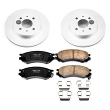 Load image into Gallery viewer, Power Stop 91-92 Saturn SC Front Z17 Evolution Geomet Coated Brake Kit Brake Kits - Performance Blank PowerStop