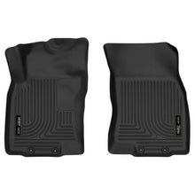 Load image into Gallery viewer, Husky Liners 14-18 Nissan Rogue / 14-15 Nissan X-Trail X-Act Contour Black Front Floor Liners Floor Mats - Rubber Husky Liners