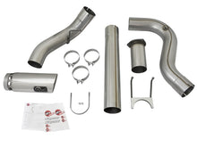 Load image into Gallery viewer, aFe LARGE BORE HD 5in 409-SS DPF-Back Exhaust w/Polished Tip 2017 Ford Diesel Trucks V8 6.7L (td) DPF Back aFe