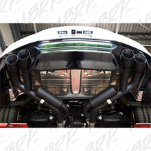Load image into Gallery viewer, MBRP 18-20 Ford Mustang GT 2.5in Black Coated Non Active Dual Axle Back Exhaust - 4in Dual Wall Tips Axle Back MBRP