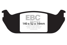 Load image into Gallery viewer, EBC 03-06 Lincoln Aviator 4.6 Yellowstuff Rear Brake Pads Brake Pads - Performance EBC