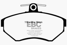 Load image into Gallery viewer, EBC 97-02 Volkswagen Cabriolet 2.0 Ultimax2 Front Brake Pads Brake Pads - OE EBC