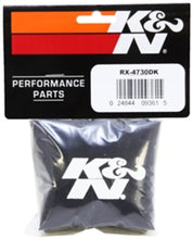 Load image into Gallery viewer, K&N Drycharger Air Filter Wrap Black RX-4730 Pre-Filters K&N Engineering