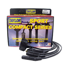 Load image into Gallery viewer, Taylor Cable 77001 8mm Spiro-Pro Ignition Wire Set; Black; Stock; 9.5 in.; OE Spark Plug Boot; Spark Plug Wire Set Taylor Cable Default Title