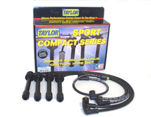 Load image into Gallery viewer, Taylor Cable 77045 8mm Spiro-Pro Ignition Wire Set; Black; Stock; 9.5 in.; OE Spark Plug Boot; Spark Plug Wire Set Taylor Cable