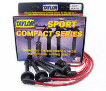 Load image into Gallery viewer, Taylor Cable 77209 8mm Spiro-Pro Ignition Wire Set; Red; Stock; 9.5 in.; OE Spark Plug Boot; Spark Plug Wire Set Taylor Cable Default Title