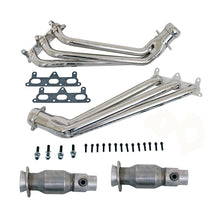Load image into Gallery viewer, BBK 10-11 Camaro V6 Long Tube Exhaust Headers With Converters - 1-5/8 Chrome Headers & Manifolds BBK
