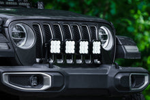 Load image into Gallery viewer, Diode Dynamics Jeep JL SS5 4-Pod CrossLink Grille Lightbar Kit Pro - White Combo Light Bars & Cubes Diode Dynamics