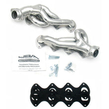 Load image into Gallery viewer, JBA 05-10 Ford F-Series 5.4L 3V 1-5/8in Primary Silver Ctd Cat4Ward Header Headers & Manifolds JBA