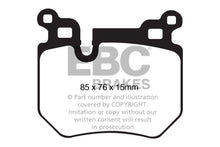 Load image into Gallery viewer, EBC 08-10 BMW 135 3.0 Twin Turbo Yellowstuff Rear Brake Pads Brake Pads - Performance EBC