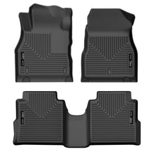 Load image into Gallery viewer, Husky Liners 18-22 Nissan Kicks Weatherbeater Black Front & 2nd Seat Floor Liners Floor Mats - Rubber Husky Liners