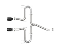 Load image into Gallery viewer, aFe Takeda 2-1/2in 304 SS Axle-Back Exhaust w/Black Tips 17-20 Honda Civic Sport L4-1.5L (t) Axle Back aFe