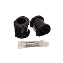 Load image into Gallery viewer, Energy Suspension 01-05 Honda Civic/CRX Black 16mm Front Sway Bar Bushings Bushing Kits Energy Suspension