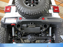 Load image into Gallery viewer, aFe Rebel Series 409 Stainless Steel Cat-Back Exhaust 18-21 Jeep Wrangler JL 2.0L (t) - Black Tip Catback aFe
