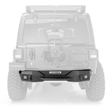 Load image into Gallery viewer, Go Rhino 18-20 Jeep Wrangler JL/JLU Rockline Rear Stubby Bumper Bumpers - Steel Go Rhino