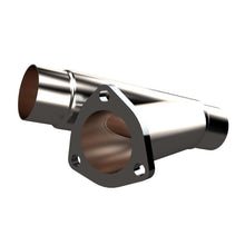 Load image into Gallery viewer, QTP 2.25in Weld-On QTEC Exhaust Cutout Y-Pipe Y Pipes QTP