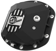 Load image into Gallery viewer, aFe Street Series Dana 30Front Differential Cover Black w/ Machined Fins 97-18 Jeep Wrangler Diff Covers aFe