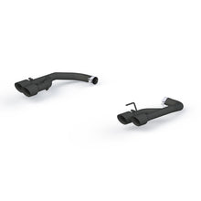 Load image into Gallery viewer, MBRP 18-20 Ford Mustang GT 2.5in Black Coated Non Active Dual Axle Back Exhaust - 4in Dual Wall Tips Axle Back MBRP