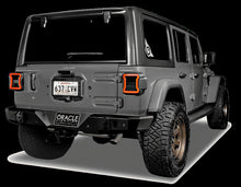 Load image into Gallery viewer, Oracle Jeep Wrangler JL Black Series LED Tail Lights SEE WARRANTY Tail Lights ORACLE Lighting