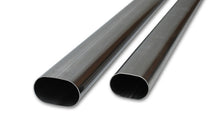 Load image into Gallery viewer, Vibrant 4in Oval (Nominal Size) T304 SS Straight Tubing (16 ga) - 5 foot length Steel Tubing Vibrant
