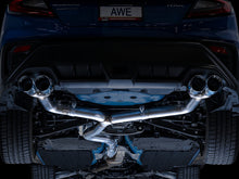 Load image into Gallery viewer, AWE Tuning 2022+ VB Subaru WRX Track Edition Exhaust - Chrome Silver Tips Catback AWE Tuning