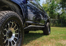 Load image into Gallery viewer, N-Fab Trail Slider Steps 2022 Nissan Frontier CC (All Beds) Gas SRW - Cab Length - Textured Black Body Armor & Rock Rails N-Fab