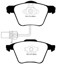 Load image into Gallery viewer, EBC 04-08 Audi S4 4.2 Bluestuff Front Brake Pads Brake Pads - Racing EBC