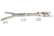 Load image into Gallery viewer, Kooks 05-08 Chevy Corvette C6 LS2/LS3 6.0L/6.2L 3in x 2.5in GREEN Cat SS X-Pipe Kooks HDR Req X Pipes Kooks Headers